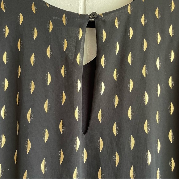 A Pea In The Pod Collective Concepts Black Clip Dot Maternity Dress - Picture 6 of 10